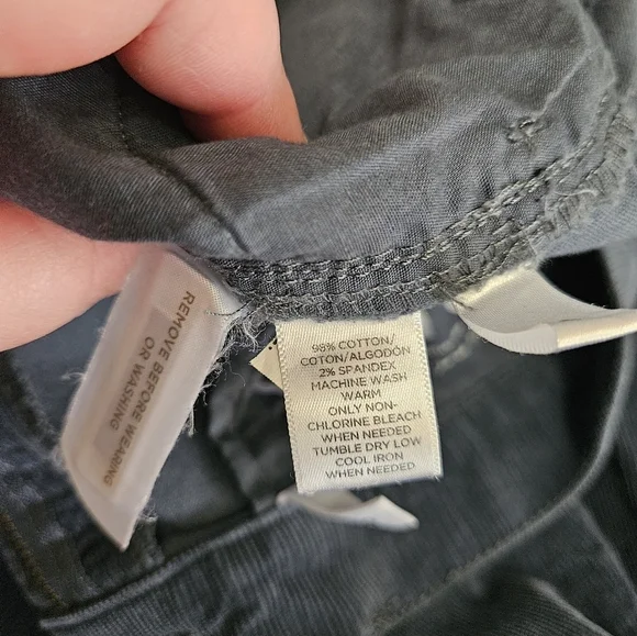 Womens LOFT Corduroy Gray/blue Skinny Pants! - Picture 6 of 9